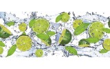 Fotobehang Keuken, Fruit | Groen | 250x104cm