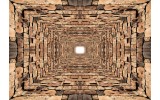 Fotobehang 3D, Modern | Bruin | 312x219cm