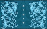 Fotobehang Vlies | Klassiek | Turquoise, Blauw | 368x254cm (bxh)