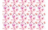 Fotobehang Bloemen, Klassiek | Roze | 104x70,5cm