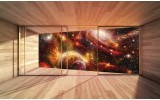 Fotobehang Universum, Modern | Bruin | 104x70,5cm