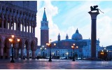Fotobehang Papier Venetië, Steden | Blauw | 254x184cm