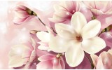 Fotobehang Vlies | Magnolia, Bloem | Roze | 368x254cm (bxh)