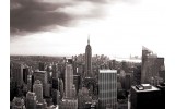 Fotobehang New York | Grijs | 416x254