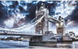Fotobehang London | Blauw | 152,5x104cm