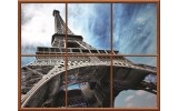 Fotobehang Eiffeltoren | Blauw |